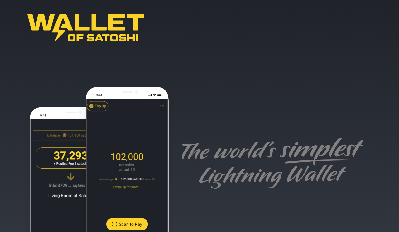 Lightning wallet Wallet of Satoshi