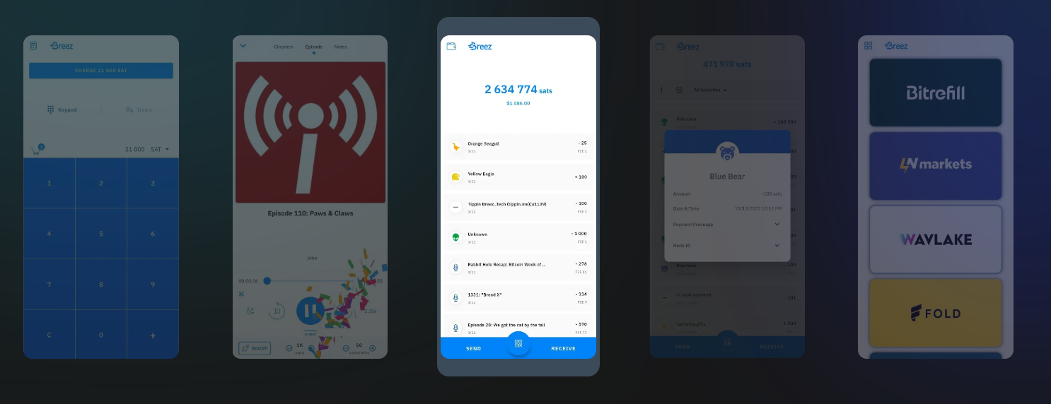 Lightning wallet Breez Wallet