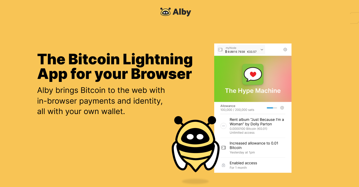 Alby Lightning Wallet