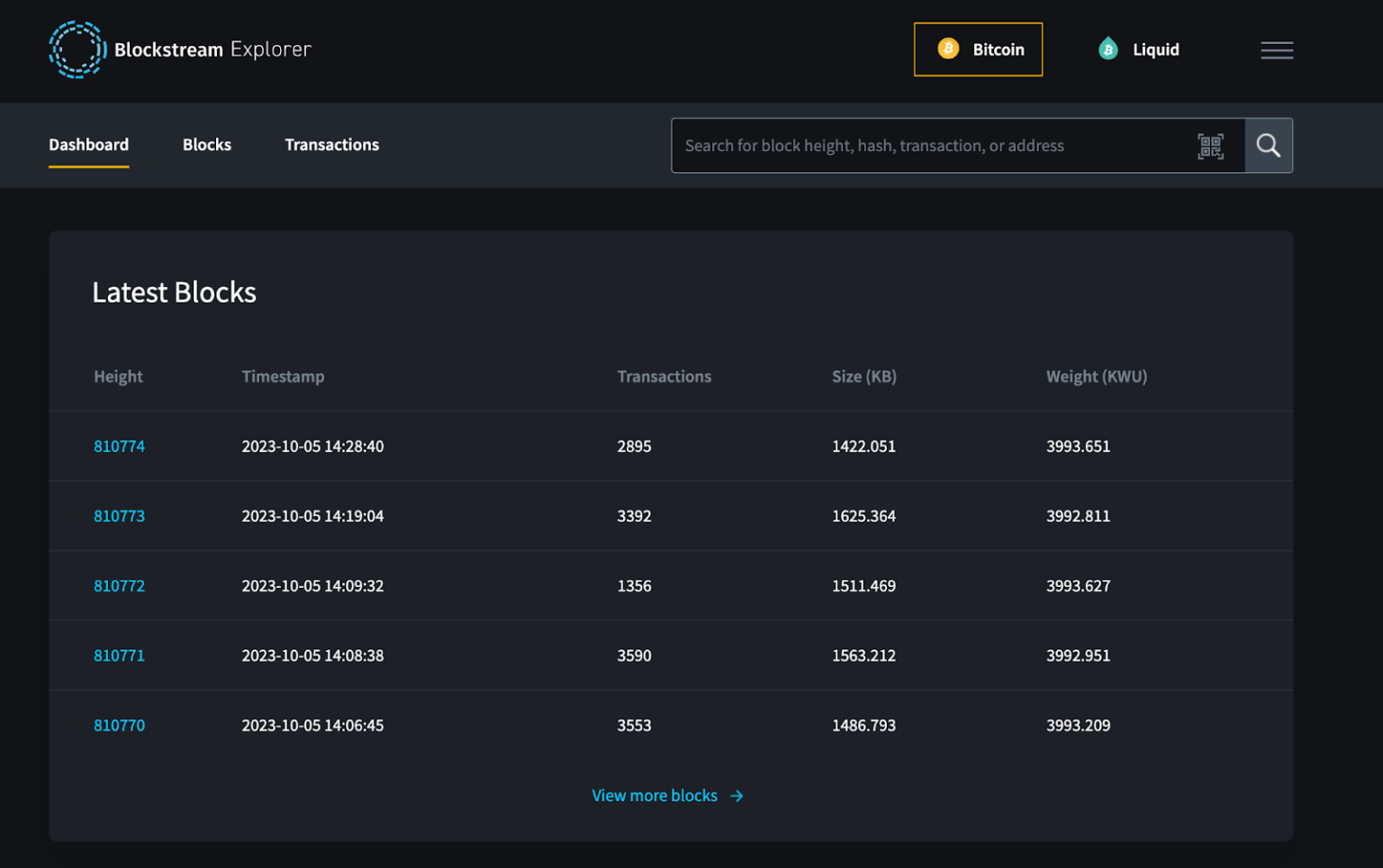 Blockstream.info