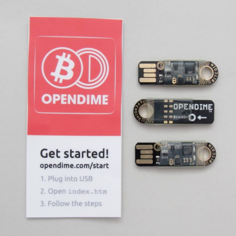 Opendime's manual