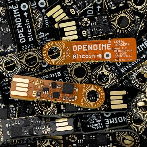 Opendime Special Edition in Orange