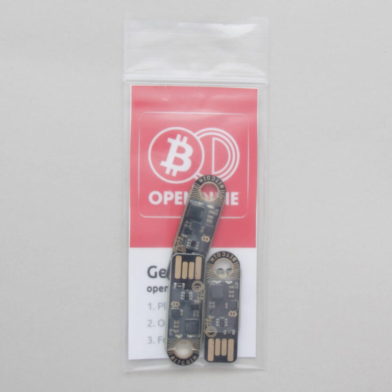 a pack of 3 Opendime