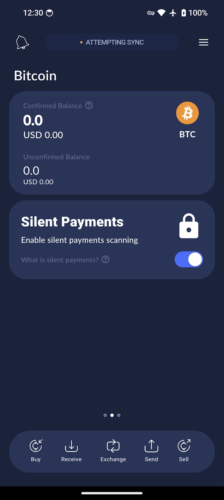 Cake Wallet screenshot