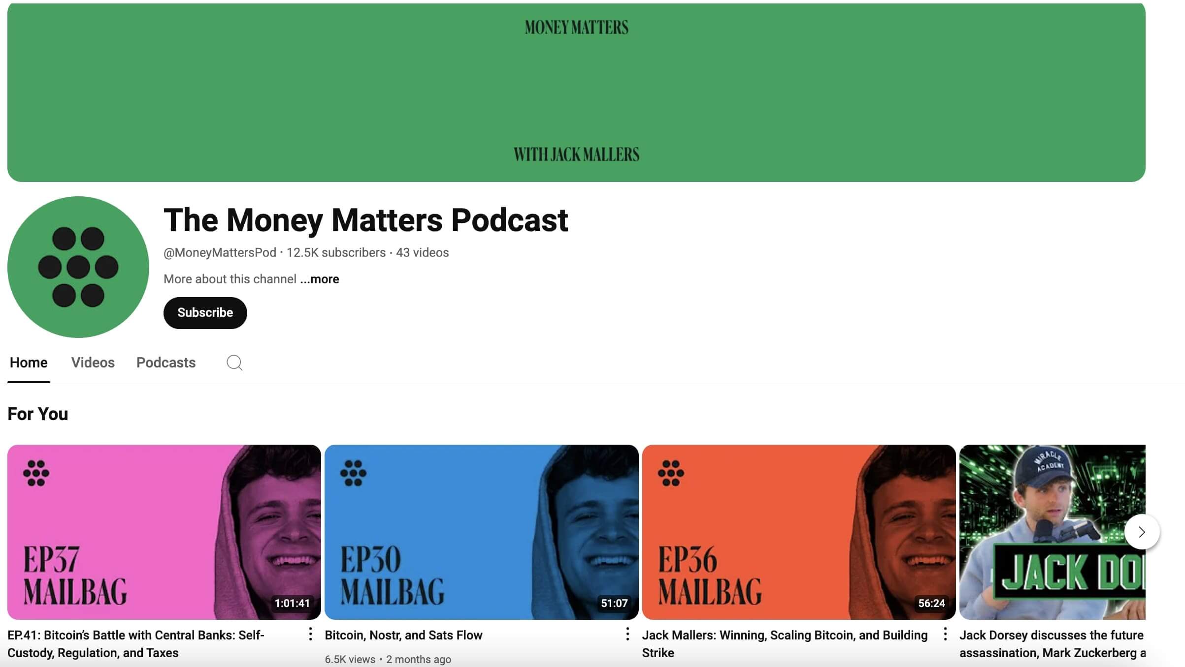 The Money Matters Podcast