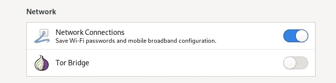 Enabling Network Connections