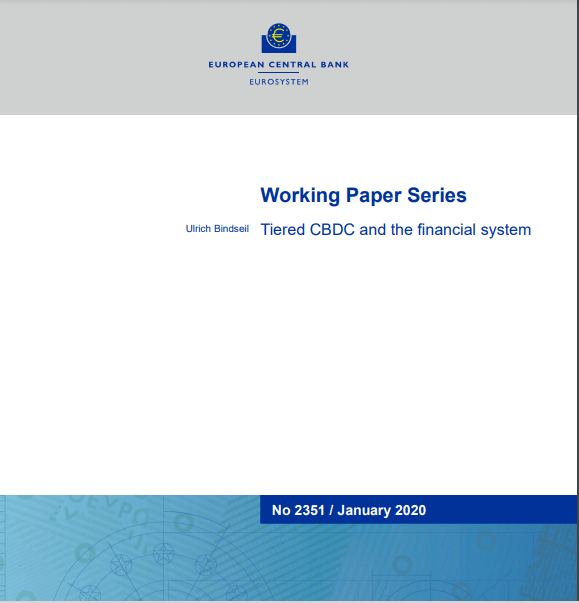 CBDC euro (Working Paper Series)