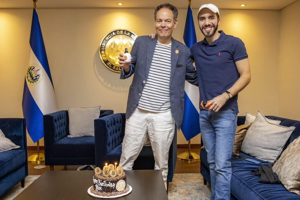 Max Keiser and El Salvador's president